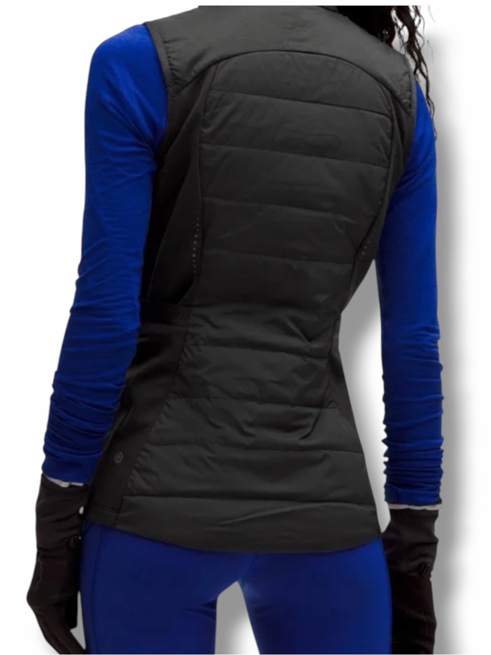 Lululemon Down for It All Vest in Black Size 8 - Picture 4 of 9
